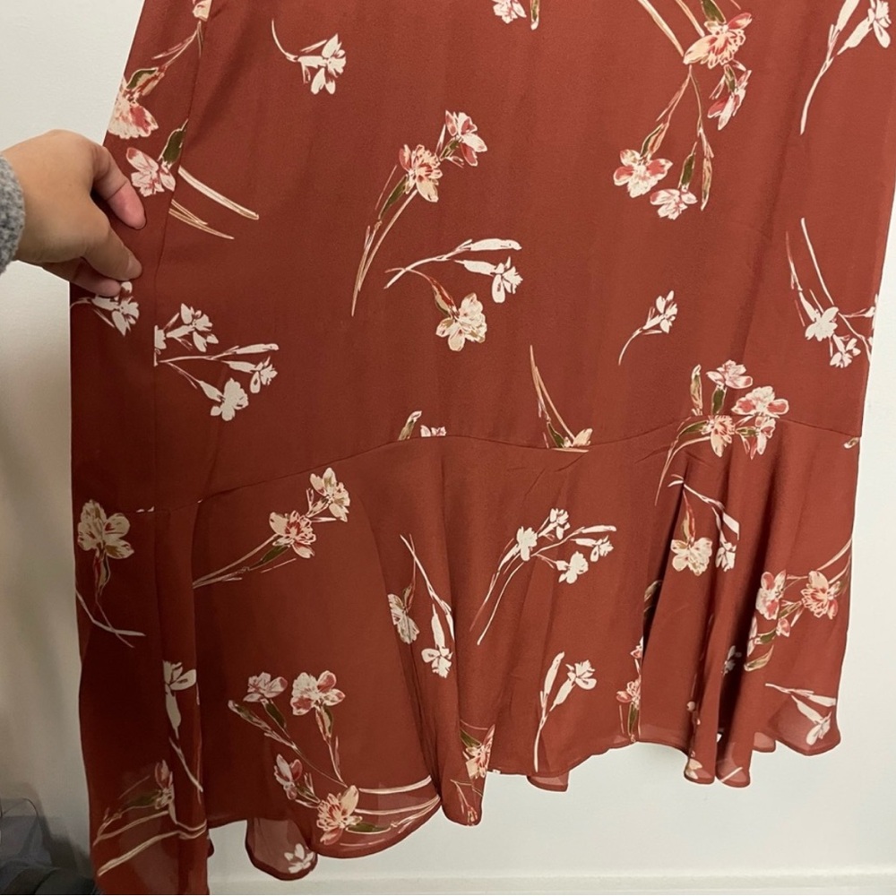 ASTR The Label Floral Ruffle Maxi Dress \\ S - Picture 10 of 11